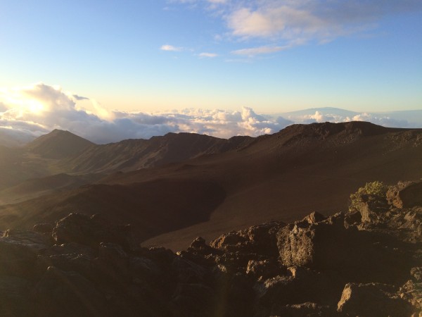 ハレアカラ山頂からの景色1